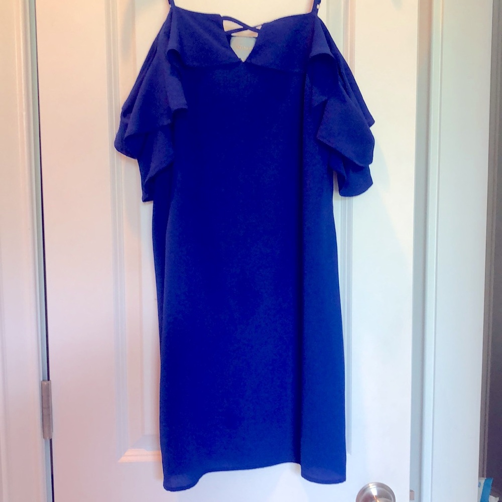 Royal Blue Game Day Dress - Size S